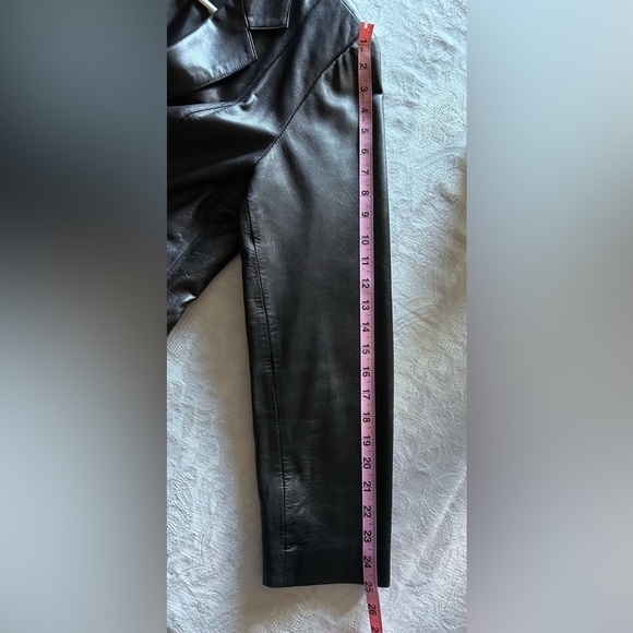 Whet Blu Black leather jacket - Picture 9 of 9